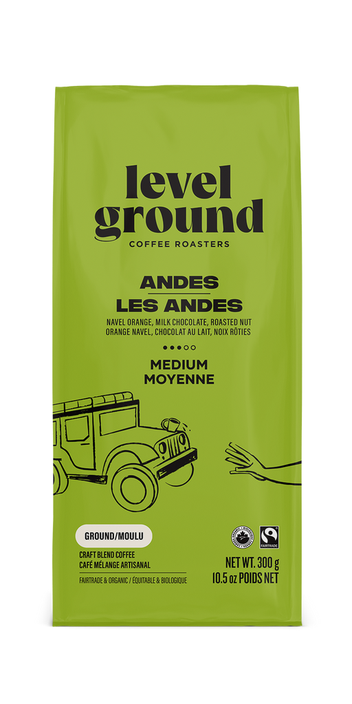 Level Ground Coffee - Andes Mountains Ground (300g)