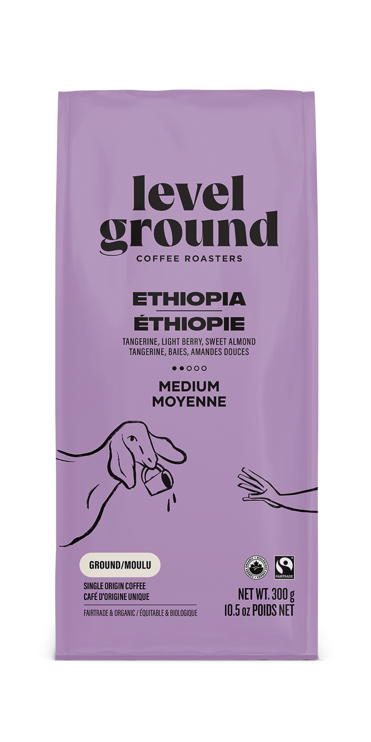 Level Ground Coffee - Ethiopia Ground (300g) - Lifestyle Markets