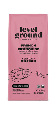 Level Ground Coffee - French Roast Bean (300g)