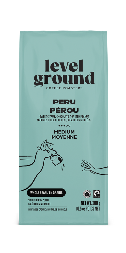 Level Ground Coffee - Peru Bean (300g)