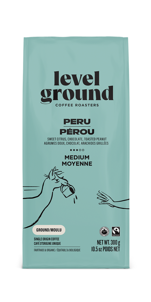 Level Ground Coffee - Peru Ground (300g)