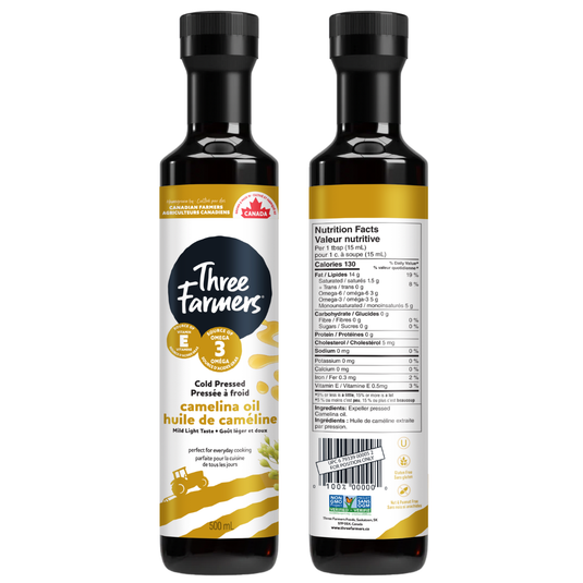 Three Farmers Camelina Oil (500ml) - Lifestyle Markets