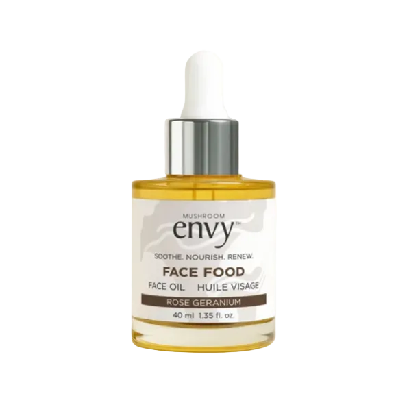 Mushroom Envy Face Food - Rose Geranium - Lifestyle Markets