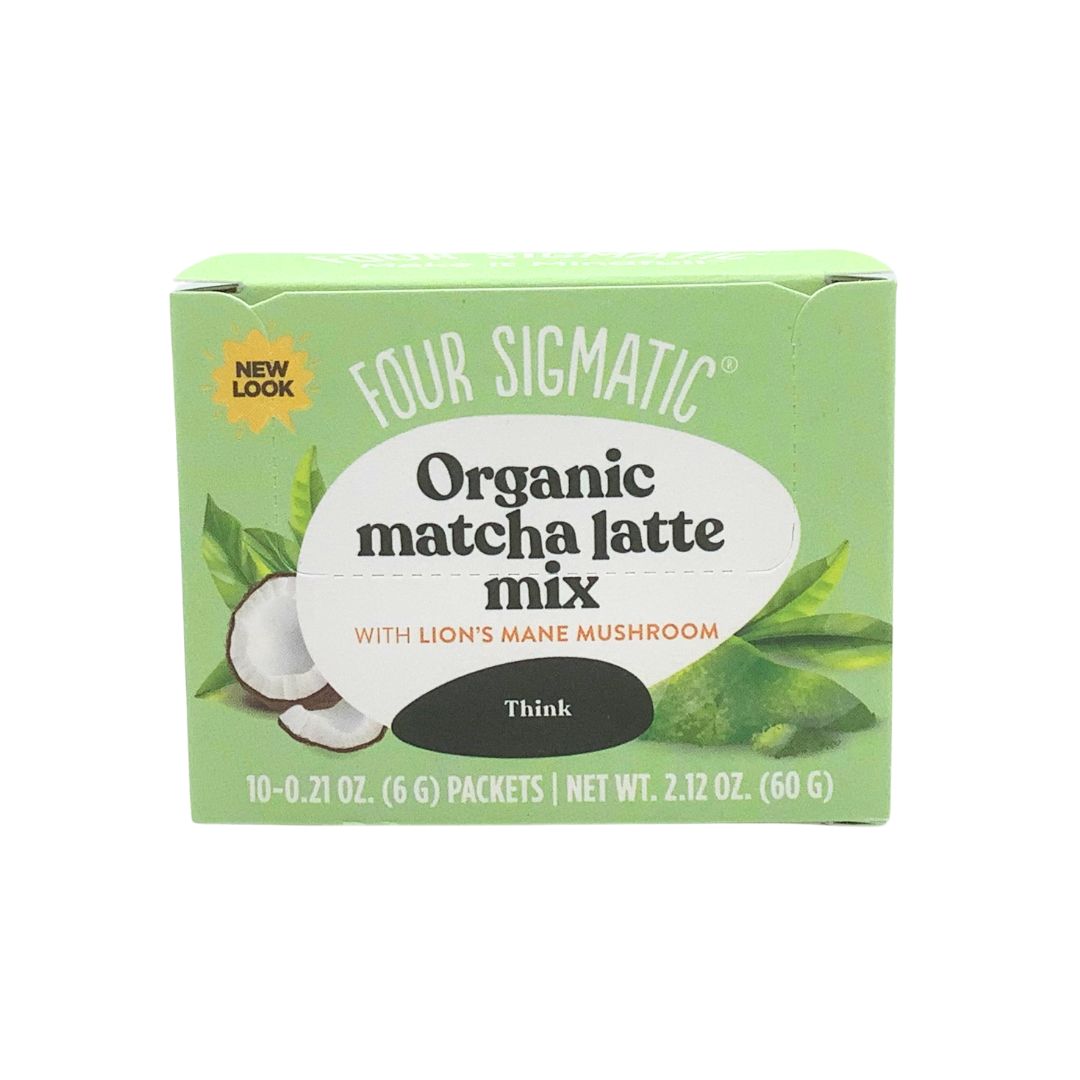 Four Sigmatic Matcha Latte Mix w/ Lion's Mane - 10 sachets (60g) - Lifestyle Markets