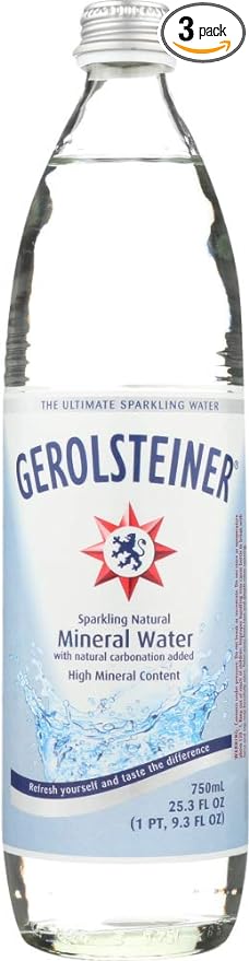 Gerolsteiner Carbonated Natural Mineral Water (750ml) - Lifestyle Markets
