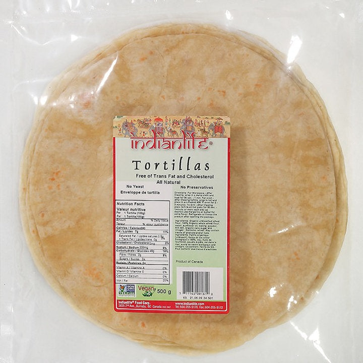 Indianlife Tortillas (500g) - Lifestyle Markets
