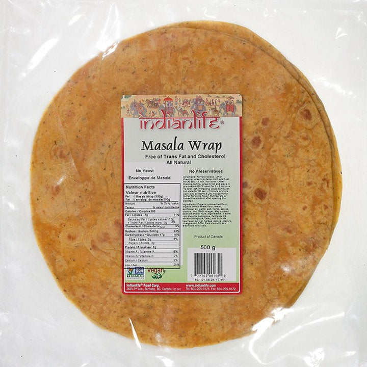 Indianlife Masala Wrap (500g)
