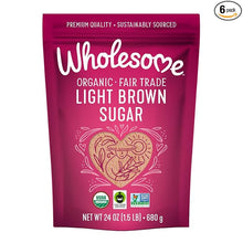 Wholesome Organic Light Brown Sugar (680g) - Lifestyle Markets