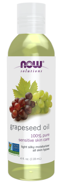 Now Grapeseed Oil (118ml) - Lifestyle Markets