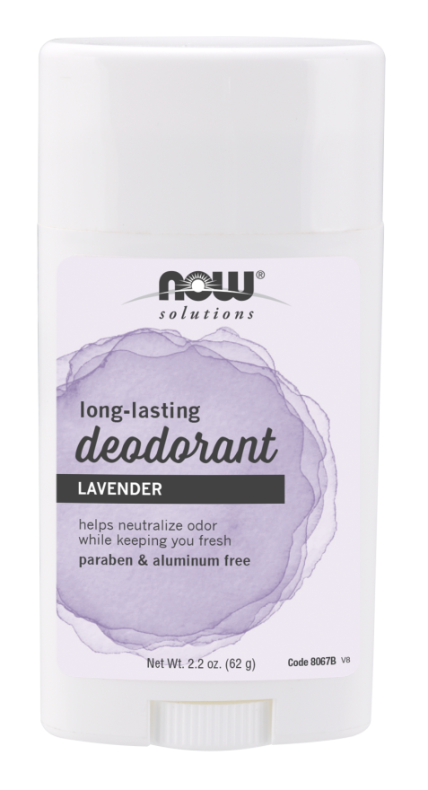 Now Long Lasting Deodorant Stick - Refreshing Lavender (62g) - Lifestyle Markets