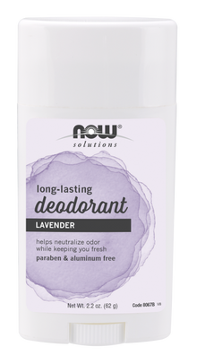 Now Long Lasting Deodorant Stick - Refreshing Lavender (62g) - Lifestyle Markets