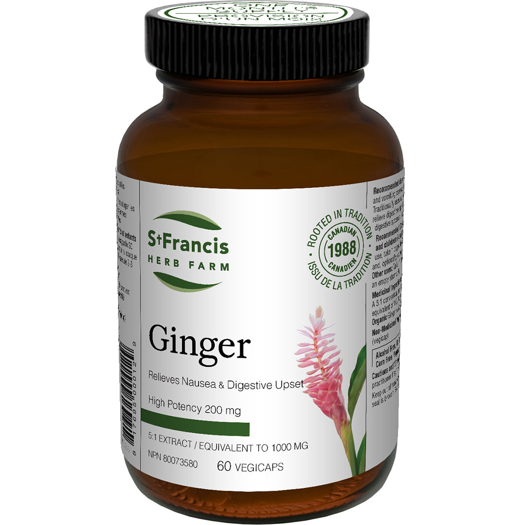 St. Francis Ginger (1000mg) (60 VegiCaps) - Lifestyle Markets