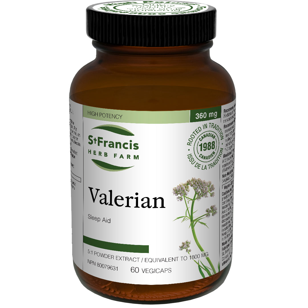 St. Francis Valerian (60 VCaps) - Lifestyle Markets
