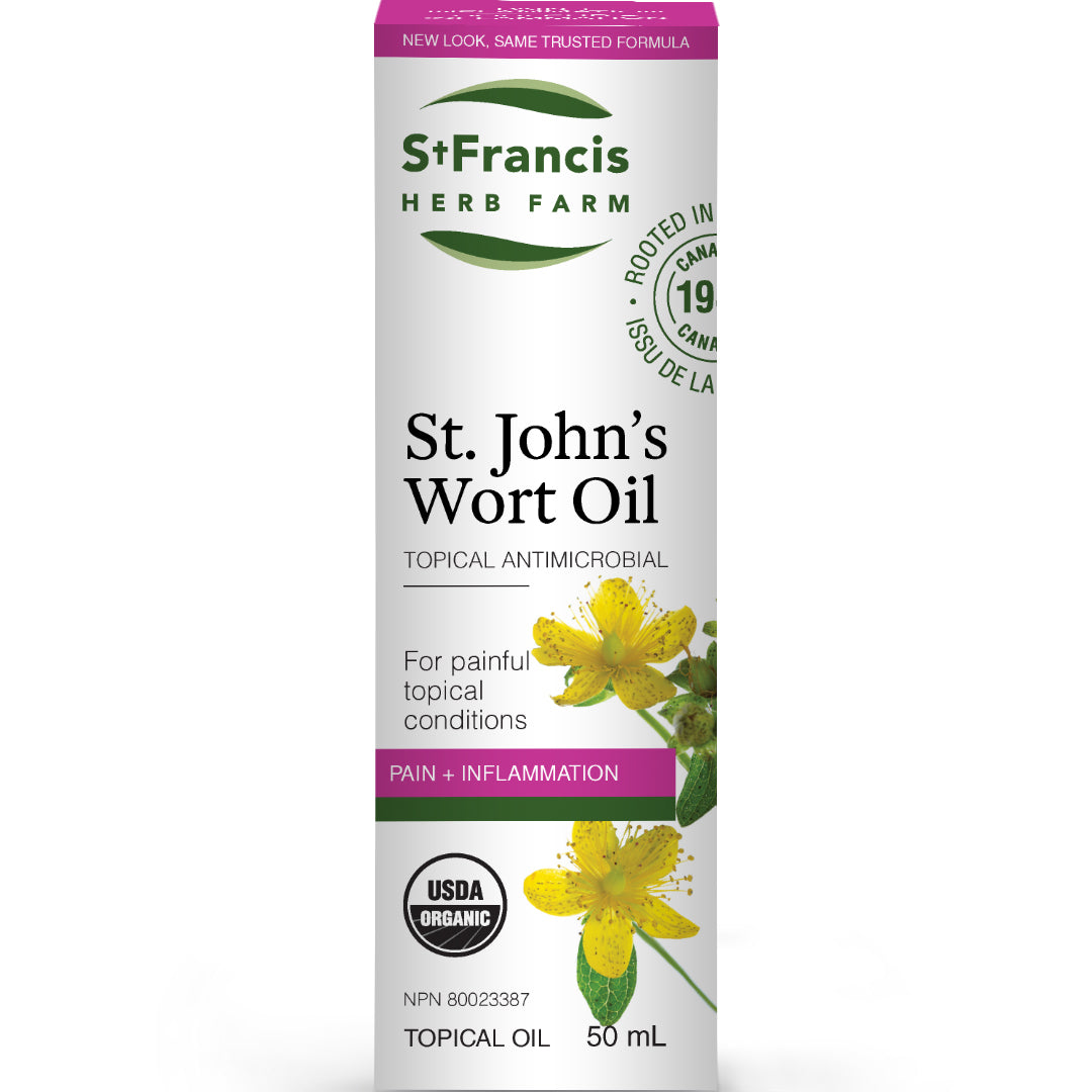 St. Francis St. John's Wort Oil (50ml) - Lifestyle Markets