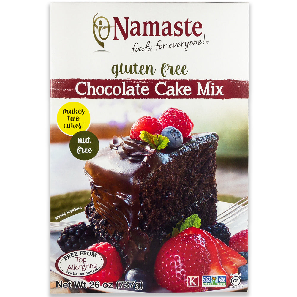 Namaste Foods Chocolate Cake Mix (737g) - Lifestyle Markets