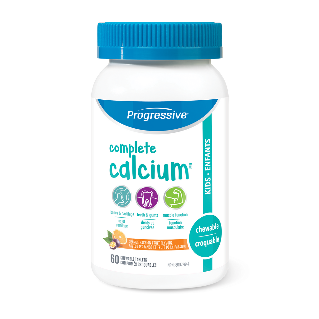 Progressive Complete Calcium for Kids (60 Chewable Tablets)