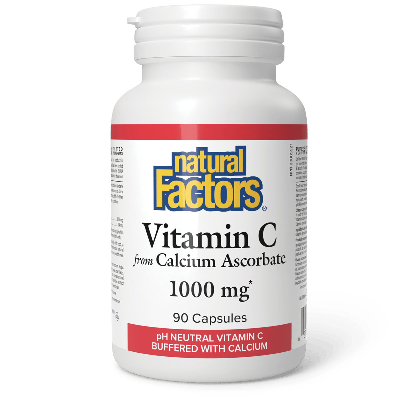 Natural Factors Vitamin C Calcium Ascorbate (1000mg)