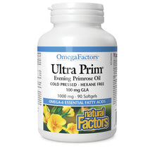 Natural Factors Ultra Prim Evening Primrose Oil 1000mg (Softgels)