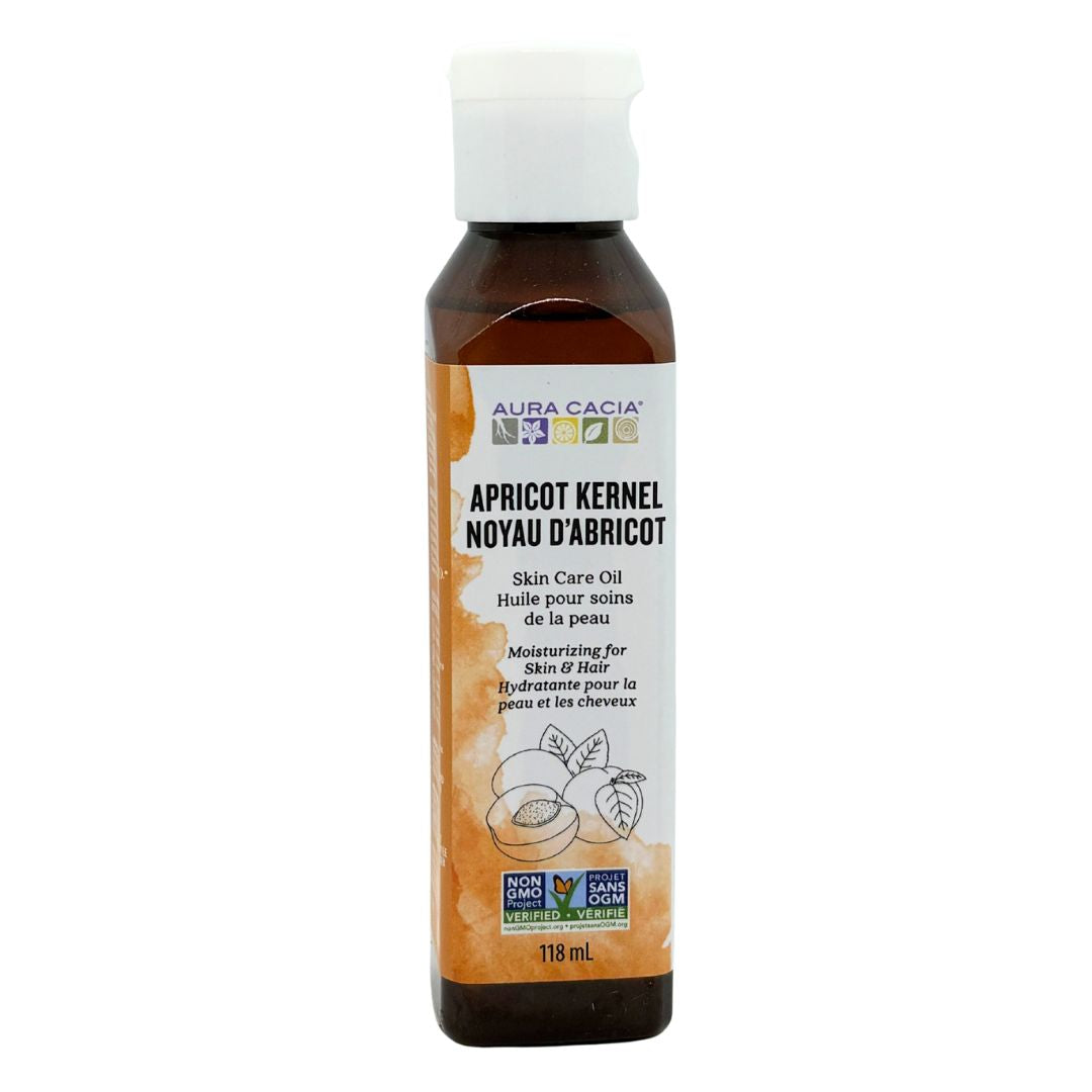 Aura Cacia Apricot Kernel Oil (118ml) - Lifestyle Markets
