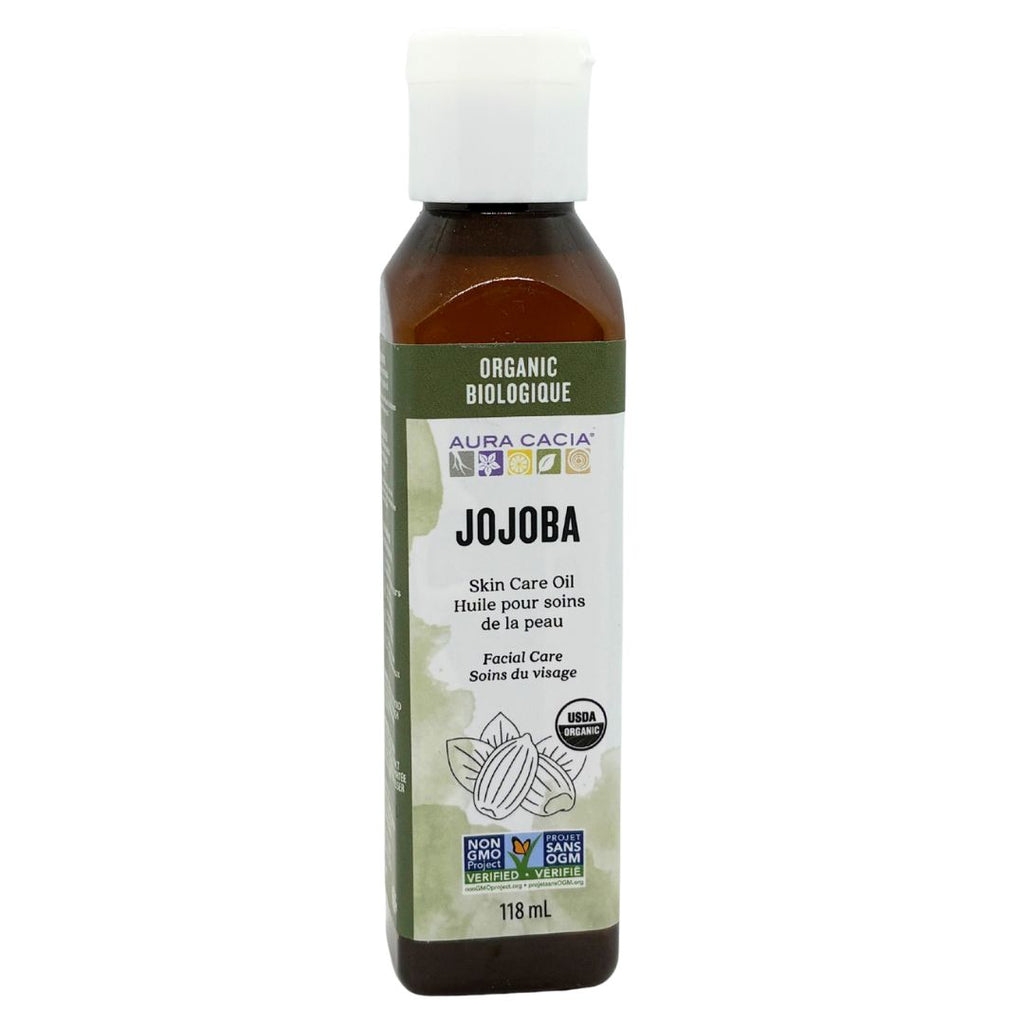 Aura Cacia Organic Jojoba Oil (118ml)