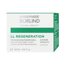Annemarie Borlind LL Regeneration revitalizing night cream packaging on a white background
