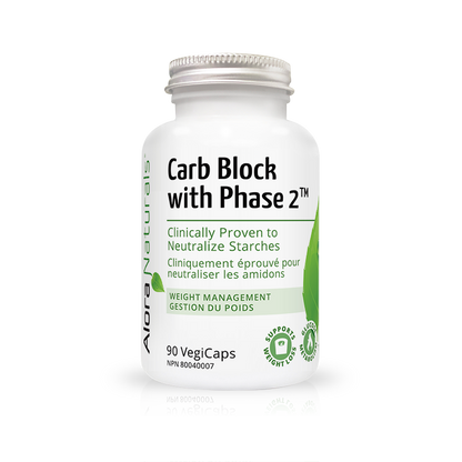 Alora Naturals Carb Block with Phase 2 (90 VCaps)