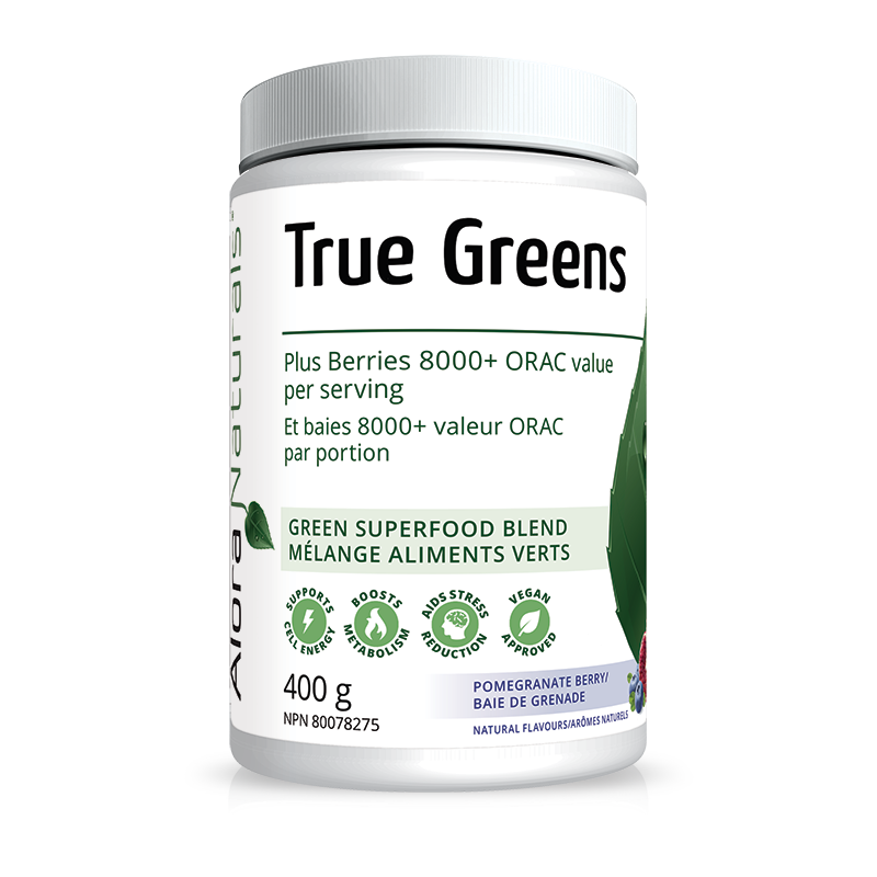 Alora Naturals True Greens -  Pomegranate Berry (400g)