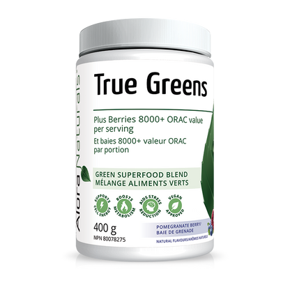 Alora Naturals True Greens -  Pomegranate Berry (400g)