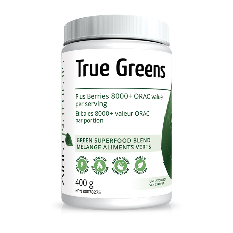 Alora Naturals True Greens - Unflavoured (400g)