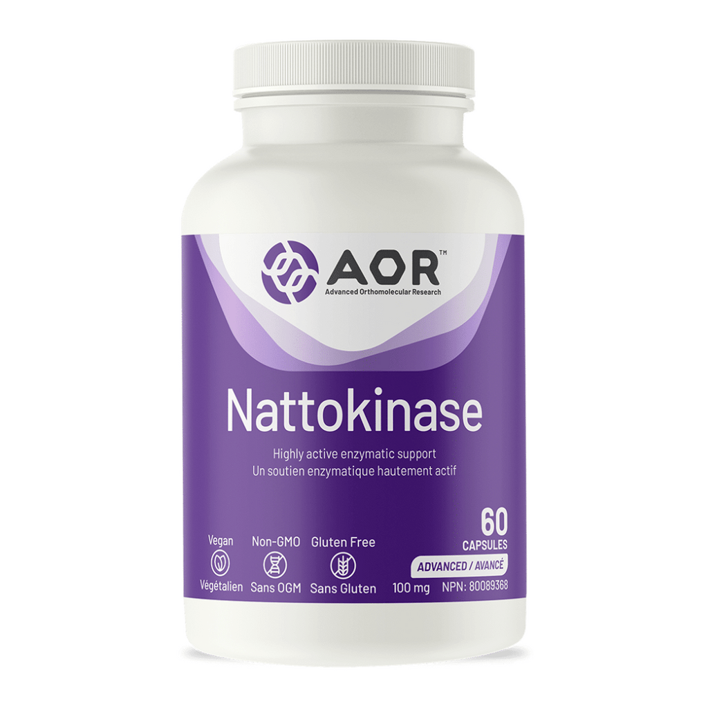 AOR Nattokinase 100mg (60 VCaps)