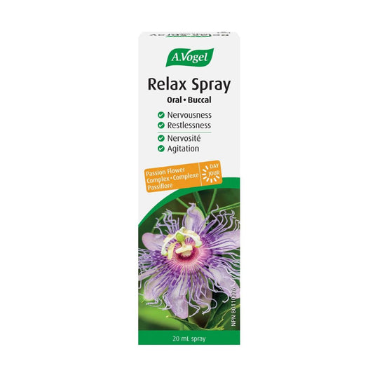 A. Vogel Relax Passion Flower Oral Spray (20ml) - Lifestyle Markets