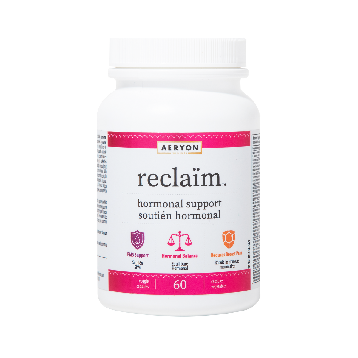 Aeryon Wellness Reclaim Hormonal Support (60 vcaps)