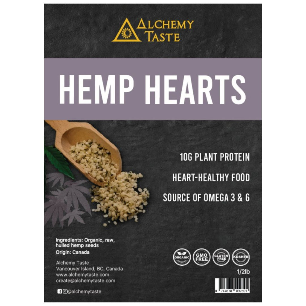 Alchemy Taste Organic Hemp Hearts (227g)