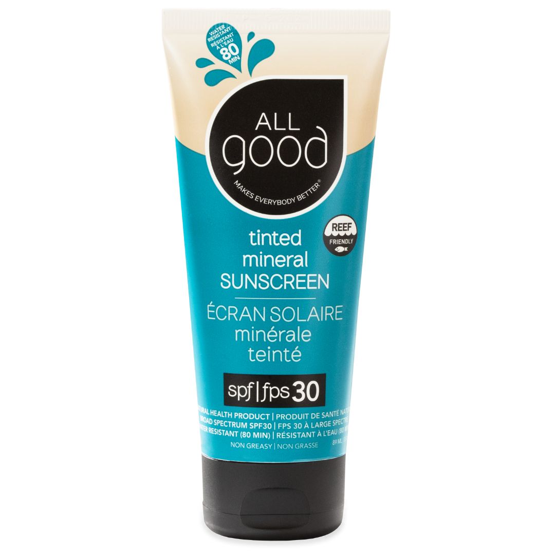 All Good Tinted Mineral Sunscreen SPF 30 (89ml) - Lifestyle Markets
