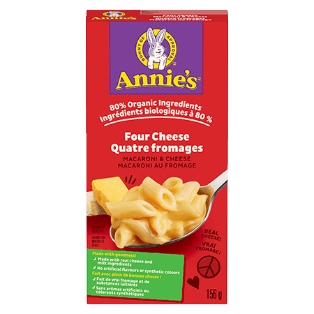 Annie's Homegrown Four Cheese Macaroni & Cheese (156g)