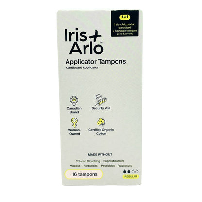 Iris + Arlo Applicator Tampons - Lifestyle Markets