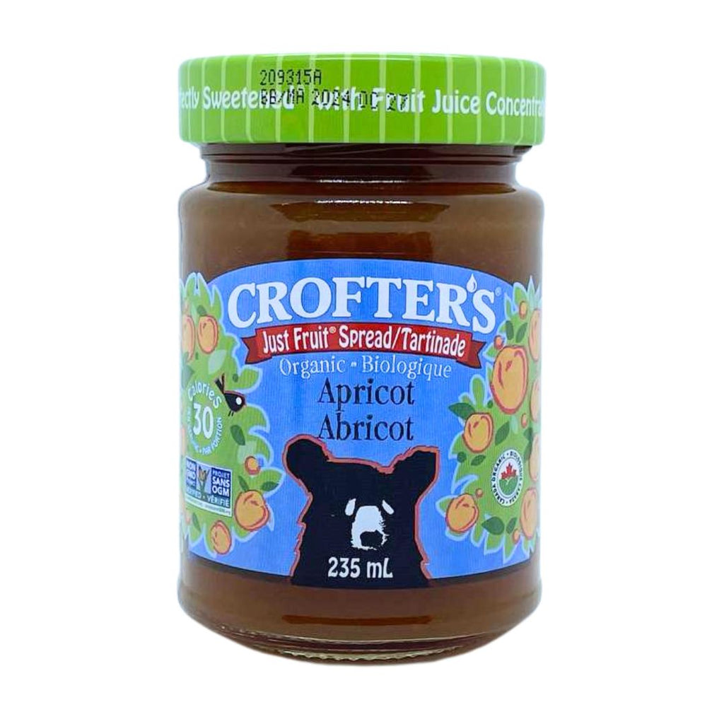 Crofter's Organic Just Fruit Spread - Apricot (235ml)