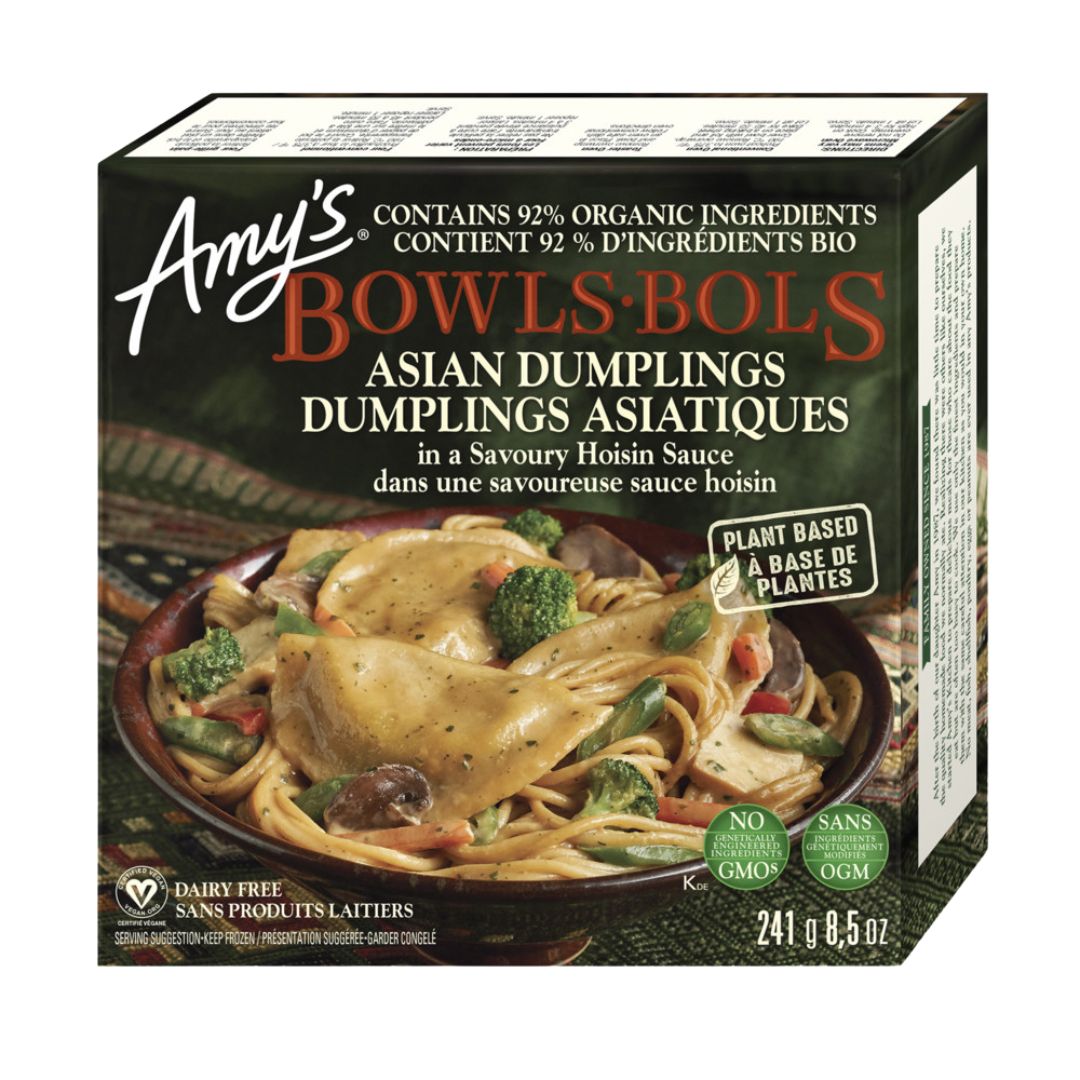 Amy's Bowl Asian Dumplings (241g) - Lifestyle Markets