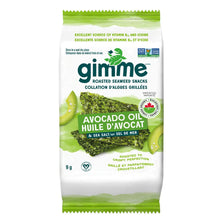 Gimme Organic Roasted Seaweed Snack - Sea Salt w Avocado Oil (9g)