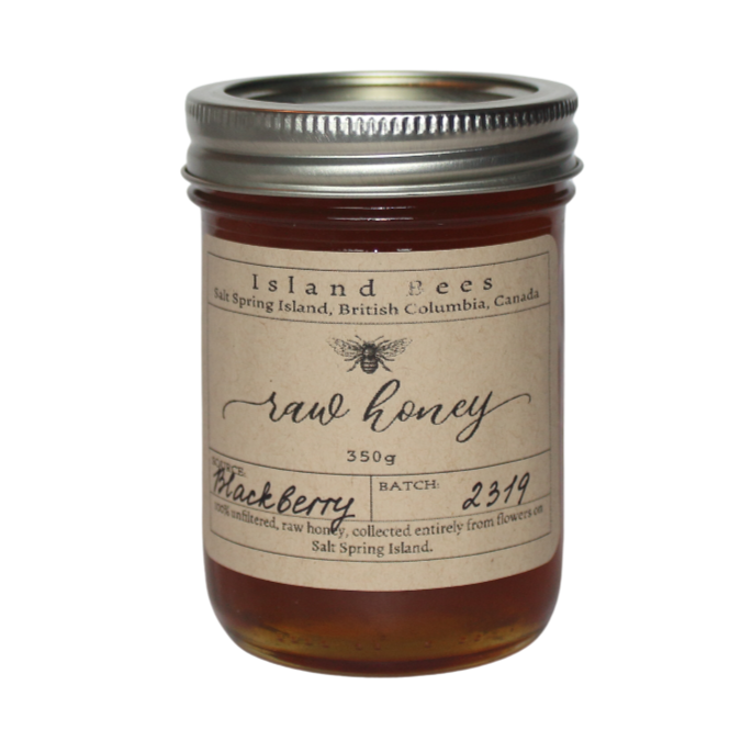 Island Bees Raw Blackberry Honey