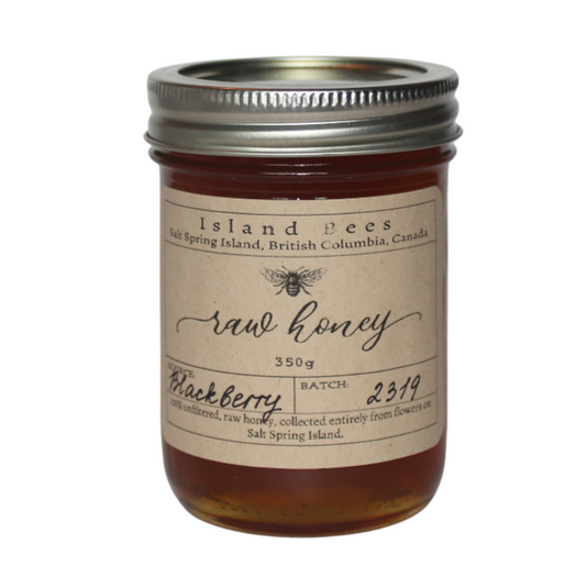Island Bees Raw Blackberry Honey - Lifestyle Markets