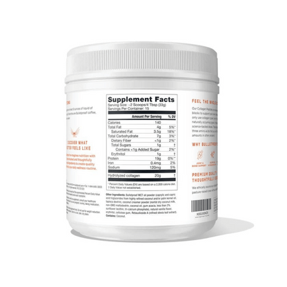 Bulletproof Collagen Peptides - Vanilla (405g) - Lifestyle Markets