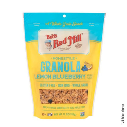 Bob's Red Mill Homestyle Granola - Lemon Blueberry (312g) - Lifestyle Markets