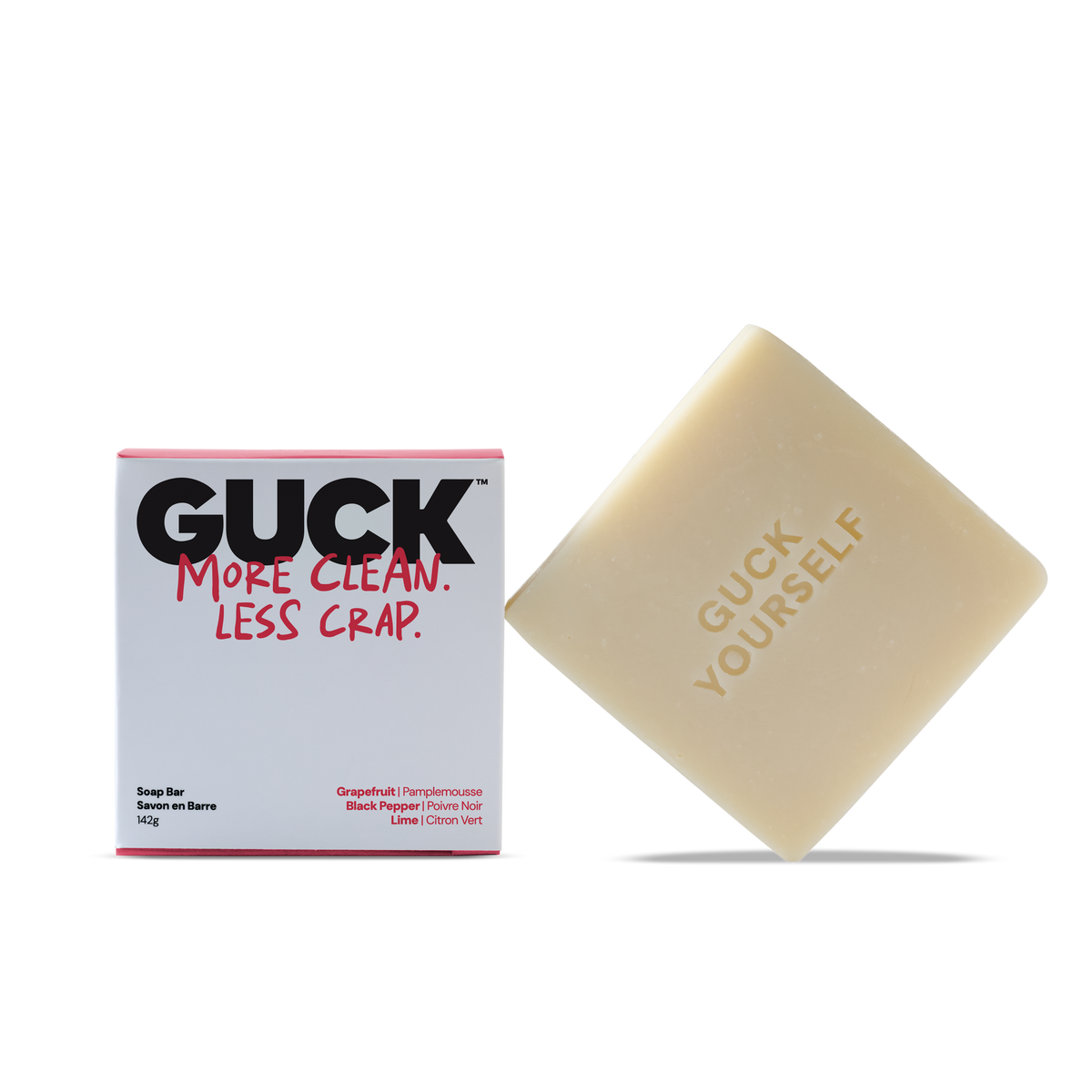 Guck Soap Bar - Grapefruit (142g)