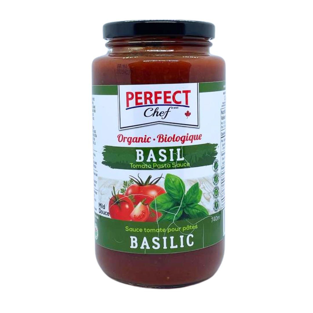 Perfect Chef Pasta Sauce - Basil (740ml) - Lifestyle Markets