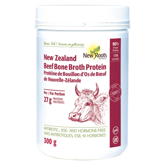 New Roots New Zealand Beef Bone Broth Protein (300g) - Lifestyle Markets