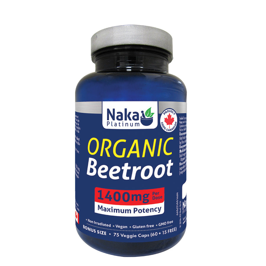 Naka Organic Beetroot (75 VCaps)