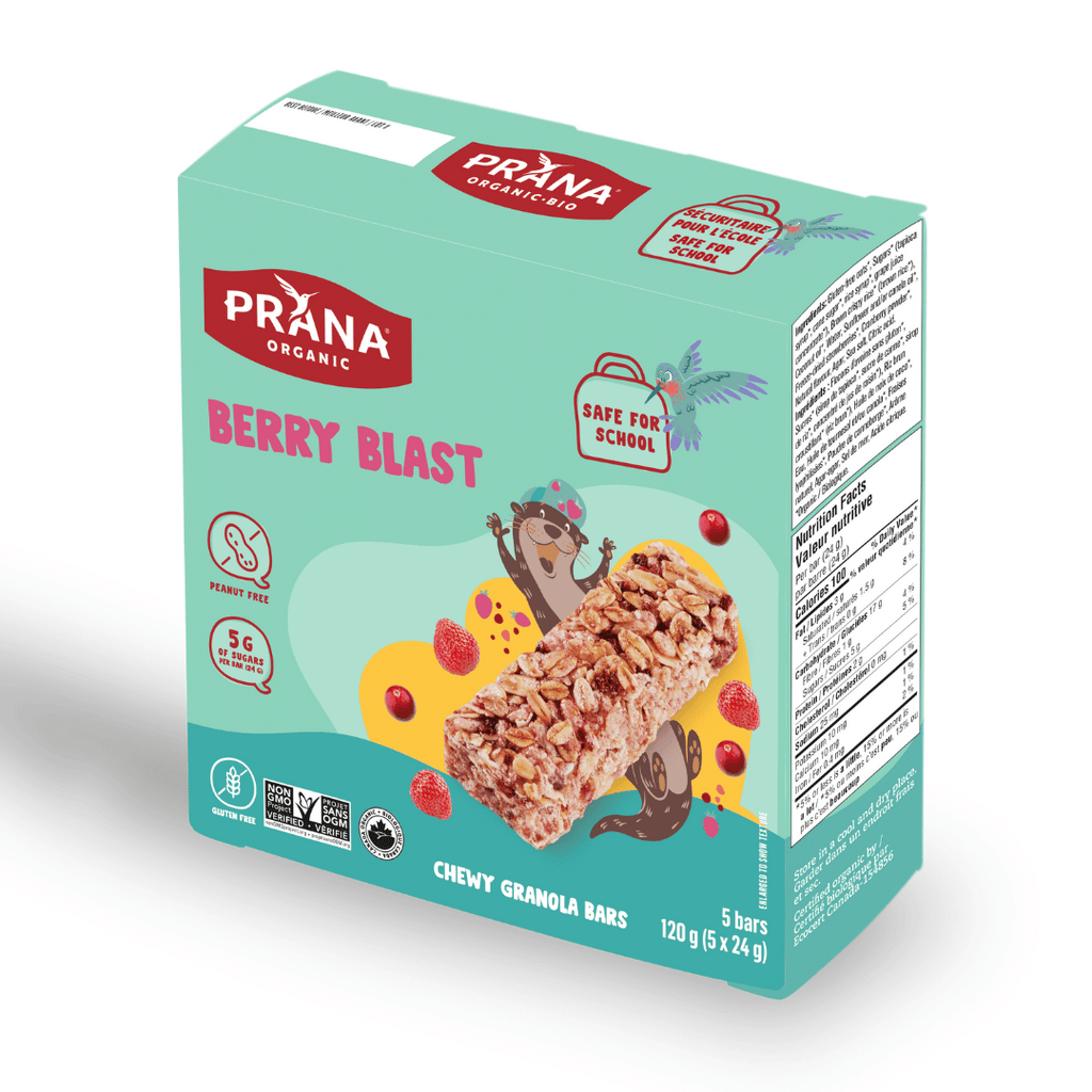 Prana Granola Bars - Berry Blast (5x24g)