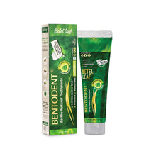 Bentodent Betel Leaf toothpaste packaging on a white background