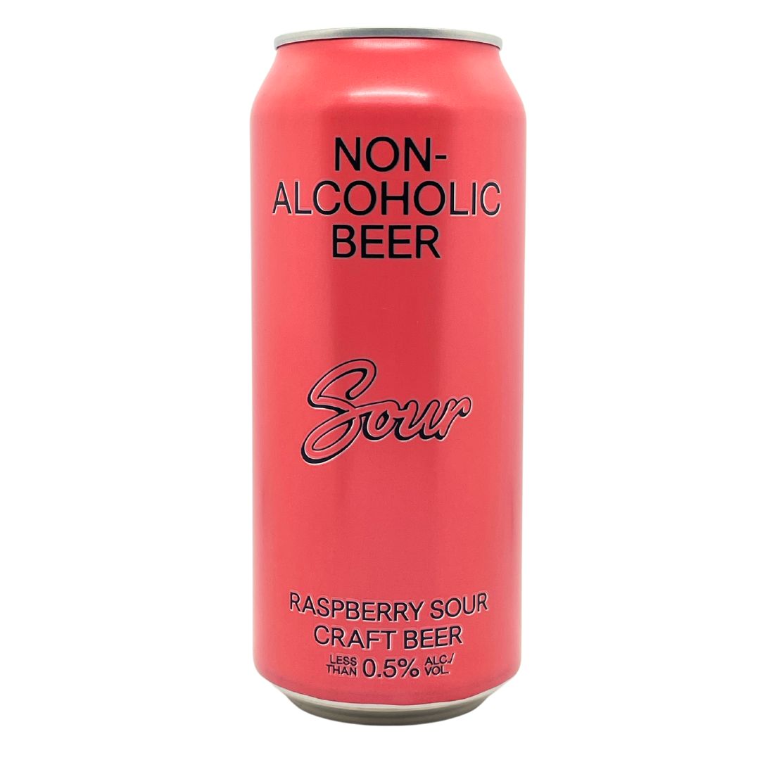Biere Non-Alcoholic Raspberry Sour (473ml) - Lifestyle Markets